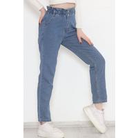 Elastic Waist Jeans Blue1 - 9787.1606.
