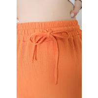 Elastic Waist Trousers Orange - 10536.1059.