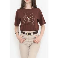 T-shirt with elasticated waist Light brown - 16541.1567.