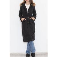 Elastic Waist Coat Black - 11612.683.