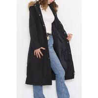 Elastic Waist Coat Black - 11612.683.