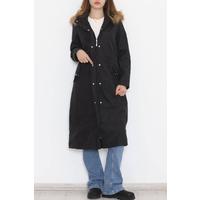 Elastic Waist Coat Black - 11612.683.