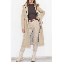 Coat with Elastic Waist Stone - 11612.683.