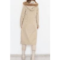 Coat with Elastic Waist Stone - 11612.683.
