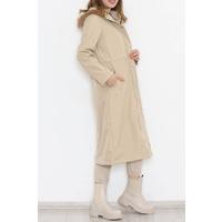 Coat with Elastic Waist Stone - 11612.683.