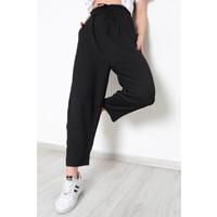 Beli Lastikli Pantolon Siyah - 10534.1059.
