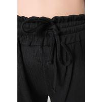 Beli Lastikli Pantolon Siyah - 10534.1059.