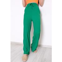 Beli Lastikli Pantolon Yeşil - 10536.1059.
