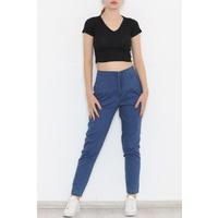 Waist Dart Trousers Blue - 22349.683.