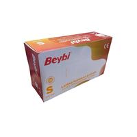 Beybi Lateks S Pudrasız Muayene Eldiven 100'lük Kutu