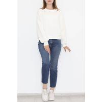 Crew Neck Sweat Ecru - 425.1145.