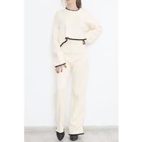 Crew Neck Suit Beige - 20102.1247.