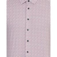 Pierre Cardin Burgundy Slim Fit Long Sleeve Shirt 1460922.VR014