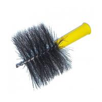 Boru Temizleme Fırçası Plastik Saplı Tek Yön (Metal) 13 cm