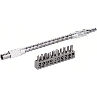 Bosch 10+1 Parça Esnek Uzatmalı Bits Seti