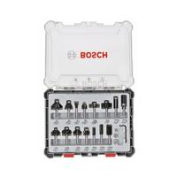 Bosch 15 Parça Karışık Freze Ucu Seti 8 mm Şaft