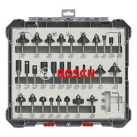 Bosch 30 Parça Karışık Freze Ucu Seti 6 mm Şaft