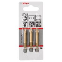 Bosch Bits Uç Max Grip PH2 49 mm 3'lü