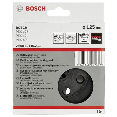 Bosch PEX 125-PEX 12 İçin Medium Taban 2 608 601 062