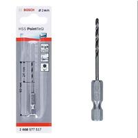Bosch Pointteq Altıgen Şaftlı Hss Matkap Ucu 2 mm