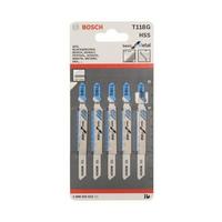 Bosch T118G Metal Dekupaj Testere Bıçağı 5 Parça