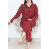 Үлкен өлшемді күдері костюм Red&Black - 455.1287.