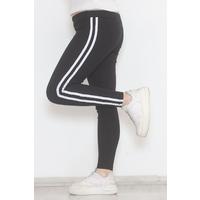 Plus Size Striped Tights Black and White - 472335.1567.