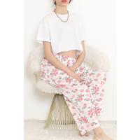Büyük Beden Pijama Altı Beyazgül - 17102.1048.