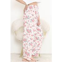Büyük Beden Pijama Altı Beyazgül - 17102.1048.