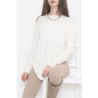 Жиналған блузка Экру - 1741.1095.