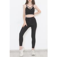 Cross Rope Strap Bustier Black - 12426.125.
