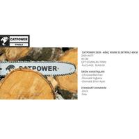 Cat Power 2020 Elektrikli Ağaç Kesme Makinesi