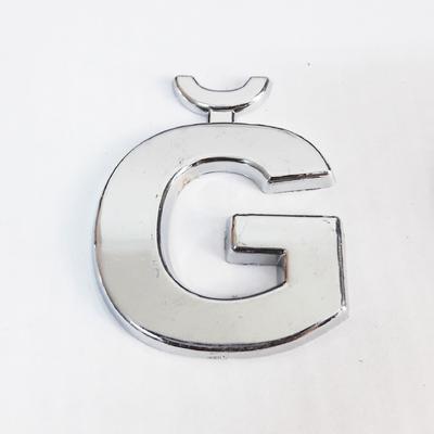 Cemax Ğ Harfi  3,75 cm Krom Yapışkanlı