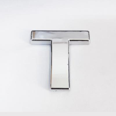 Cemax T Harfi  3,75 cm Krom Yapışkanlı