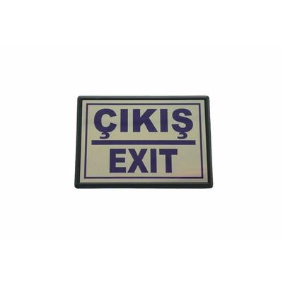 Cemax Yönlendirme Büyük Çıkış (Exit) 13X8,5 cm