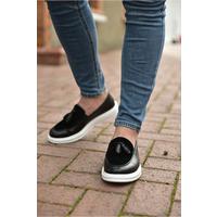 CH002 - CBT Loafer Pelle Erkek Ayakkabı SIYAH