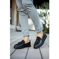 CH002 - CST Loafer Pelle Erkek Ayakkabı SIYAH
