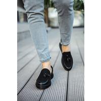 CH002 - CST Loafer Pelle Erkek Ayakkabı SIYAH