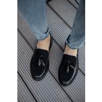 CH002 - CST Loafer Pelle Erkek Ayakkabı SIYAH