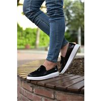 CH002 - RBT Loafer Verniciata Erkek Ayakkabı SIYAH