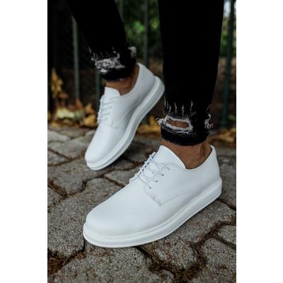 CH003 - CBT Pelle Classica Erkek Ayakkabı BEYAZ