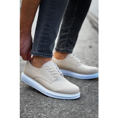 CH003 CBT Pelle Classica Erkek Ayakkabı BEJ