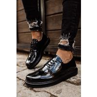 CH003 - RST Pelle Verniciata Classica Erkek Ayakkabı SIYAH