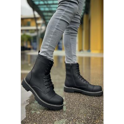 CH009 - CST Military Erkek Bot SIYAH