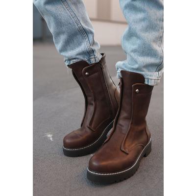 CH027 - CST Quebec Erkek Bot KAHVE