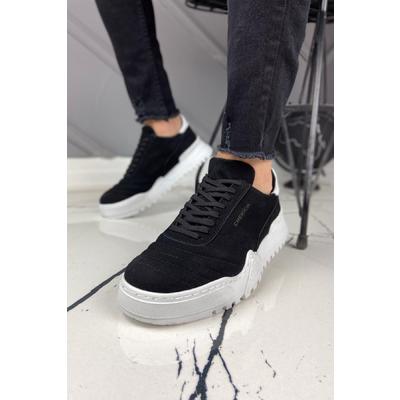 CH037 - SBT Erkek Ayakkabı SIYAH/BEYAZ