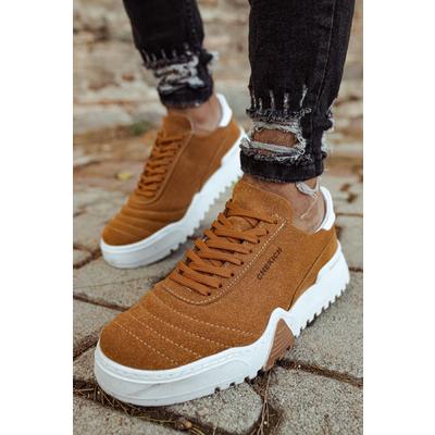 CH037 - SBT Erkek Ayakkabı TABA/BEYAZ