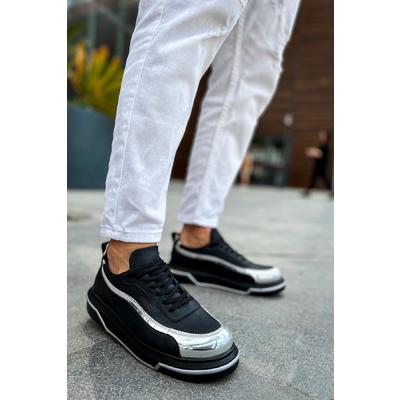 CH041 CST Renaissance Erkek Ayakkabı SIYAH/GUMUS