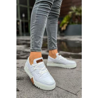 CH067 - GBT Warrem Erkek Ayakkabı BEYAZ / BEYAZ