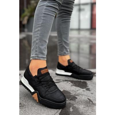 CH067 - GBT Warrem Erkek Ayakkabı SIYAH/SIYAH